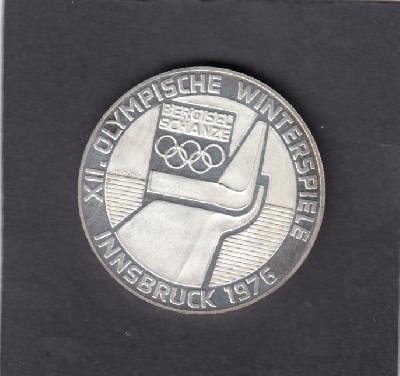Beschrijving: 100 Schillings  W-OLYMPIC SYMBOLS